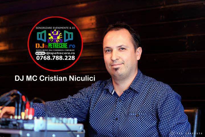 DJ Cristian Niculici - dj nunta botez Bucuresti