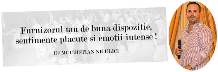 DJ Cristian Niculici - DJ nunta botez Bucuresti